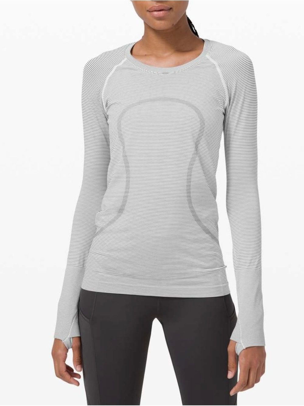 lululemon athletica - Striped Long Sleeve Crew